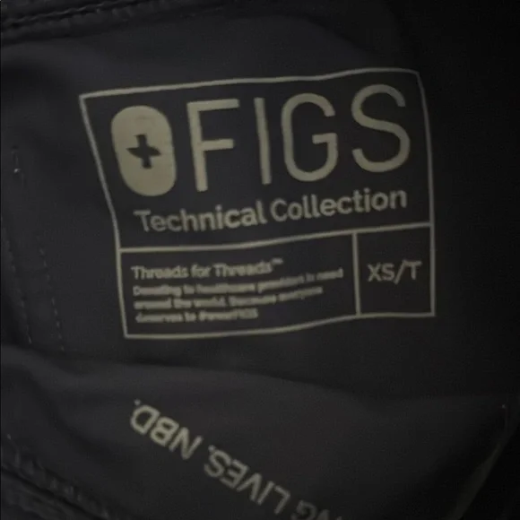 FIGS Jogger Scrub Pants -Navy - Picture 5 of 5